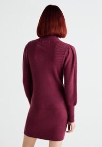 ONLY ONLKATIA DRESS - Vestido de malha - burgundy