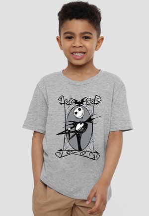 Disney THE NIGHTMARE BEFORE CHRISTMAS JACK SKELLINGTON FRAME - T-Shirt print - mottled grey