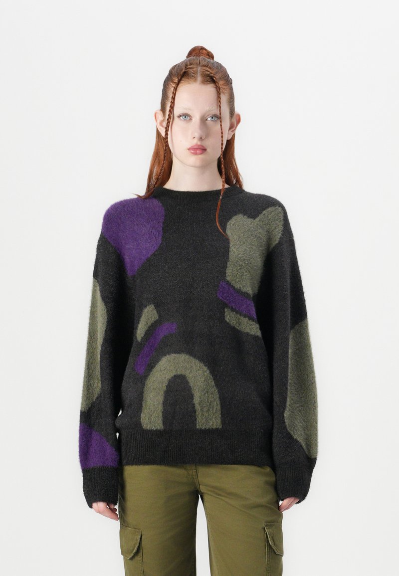 Volcom BLOWSTONE - Strickpullover - black
