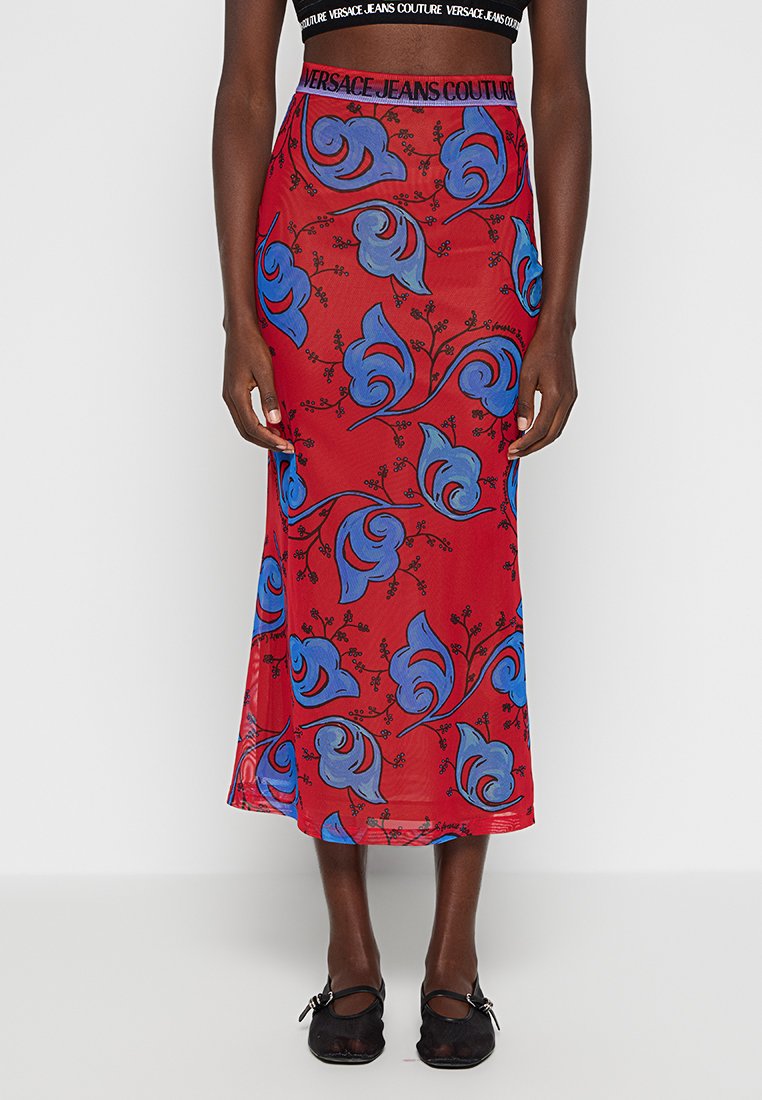 Versace Jeans Couture Kokerrok rood