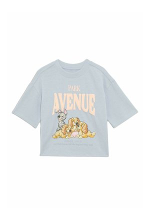 Print T-shirt - blue