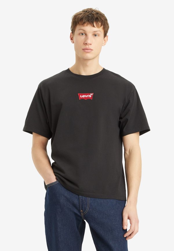 VINTAGE FIT GRAPHIC TEE - T-Shirt print - caviar