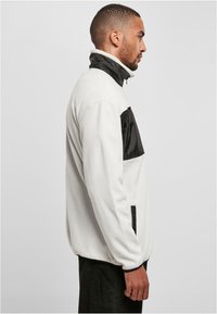 Urban Classics PATCHED MICRO  - Fleece jacket - wolfgrey