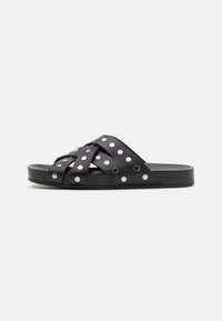 IRENE FLAT - Pantoletai - black