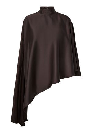 YAS, YASPELLA HIGH NECK - Блуза - chocolate brown