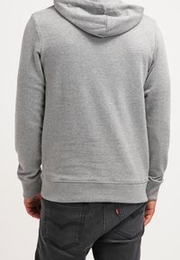 Jack & Jones Felpa con cappuccio - mottled light grey