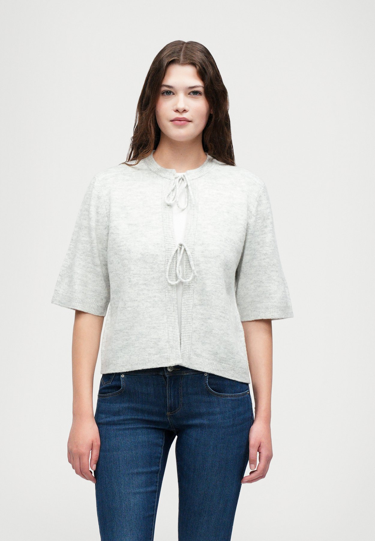 ONLSIMONI 2/4 BOW CARDIGAN KNT NOOS