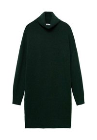 Strickkleid - dark green