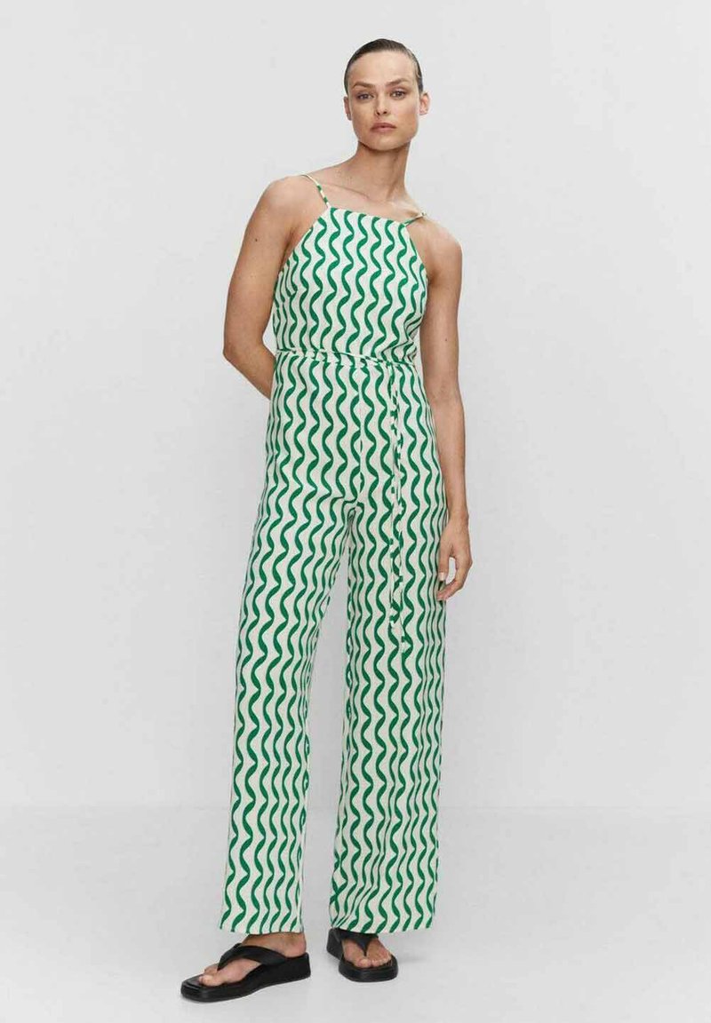 Mango Jumpsuit groen/grün Zalando.de