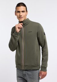 Ragwear Felpa con zip - dark olive
