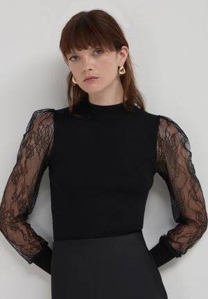 MANICHE - Blouse - ultrablack