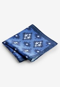 Next SAGE WITH FLORAL SET - Nosinaitė į švarko kišenę - navyblue navajo