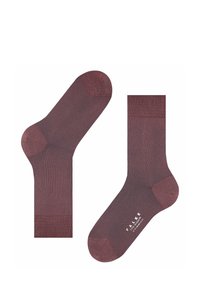 FALKE FINE SHADOW - Socken - roan rouge