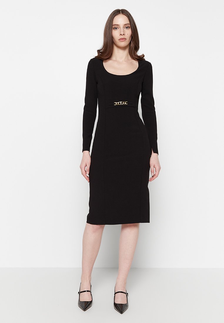 TWINSET Etui-jurk antraciet gemêleerd TWINSET Etui-jurk antraciet gemêleerd