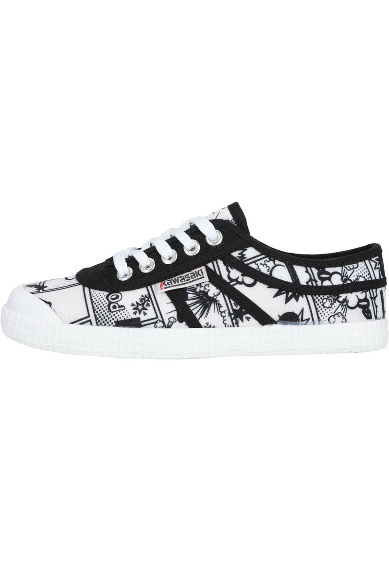 Kawasaki CARTOON SHOE - Sneakers basse - 1002 white