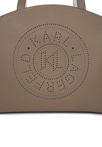 KARL LAGERFELD CIRCLE LARGE - Torba za nakupovanje - ash grey