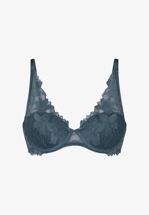 Hunkemöller, HUNKEMÖLLER INGRID PADDED UNDERWIRED BRA - Soutien-gorge à armatures - blue