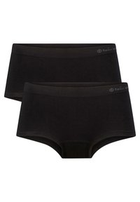 Bamboo Basics BASICS-2 PACK-SEAMLESS HIPSTER - Trusser - black