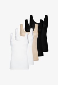 Non selezionato, weiß schwarz beige