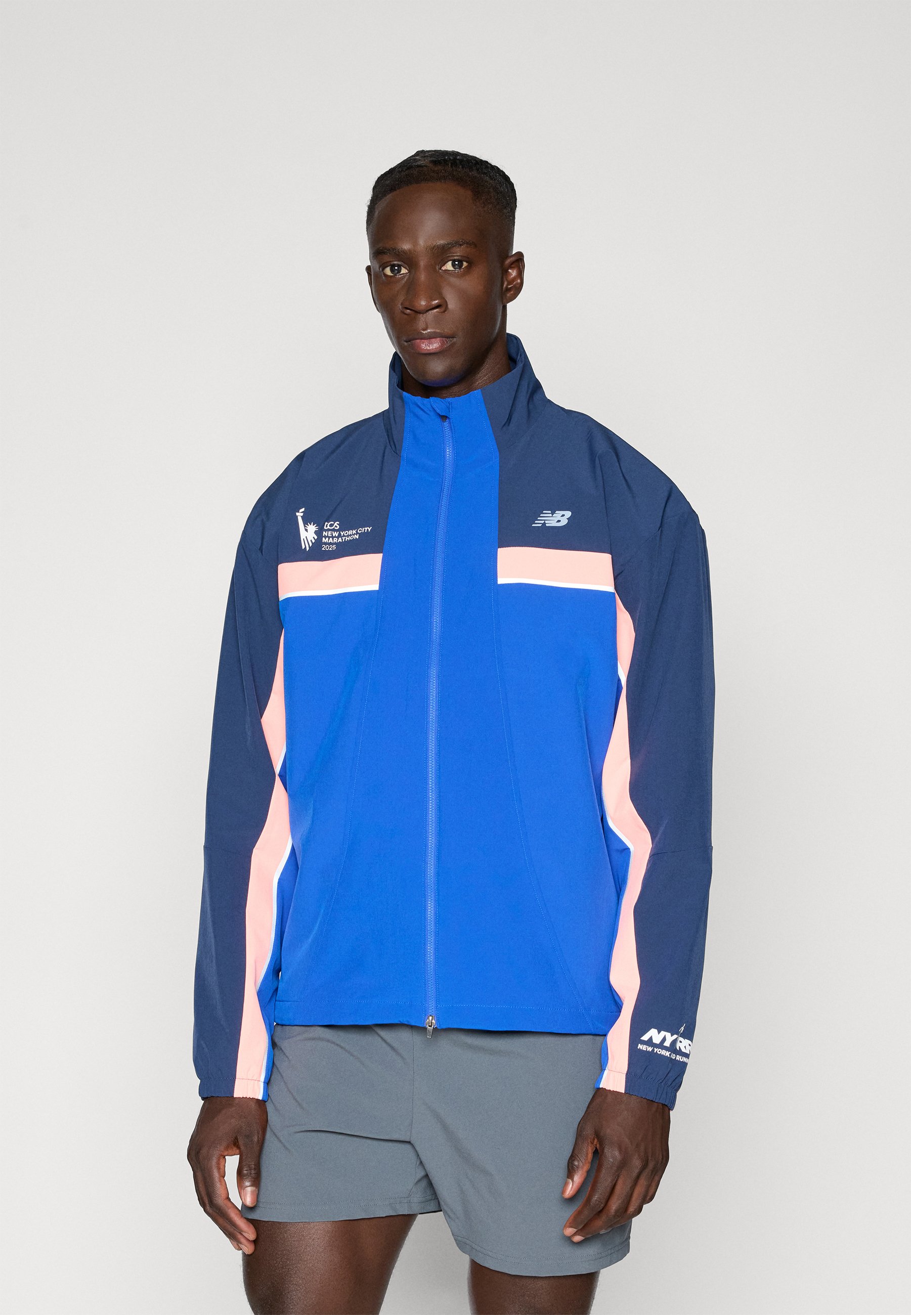 New Balance NYC MARATHON JACKET - Windbreaker - blue gemstone/blue