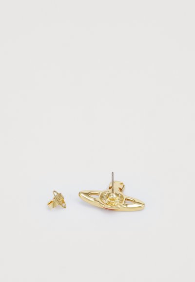 Vivienne Westwood SMALL NEO RELIEF EARRINGS - Fülbevalók - gold-coloured/purple/red