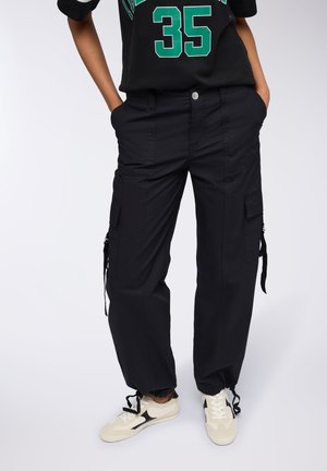 Terranova, COULISSE - Pantaloni cargo - nero