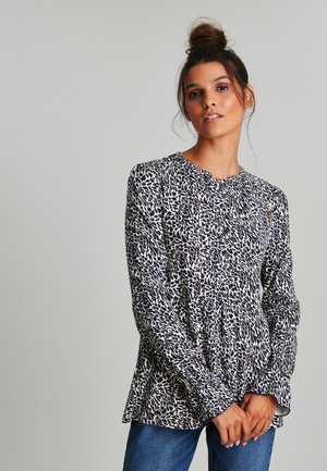 Blouse - grey feather