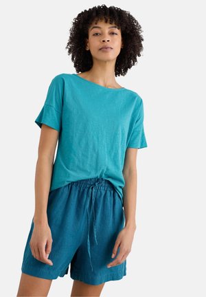 Seasalt Cornwall BRYHER VIEW - Basic T-shirt - teal - azurite