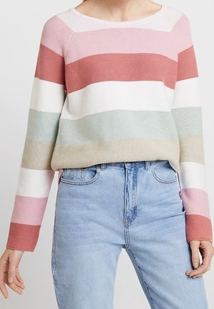 Striktrøje - multi-coloured