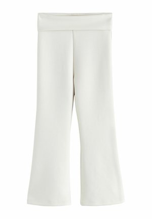 Next, REGULAR FIT - FOLDOVER SUPERSOFT KICKFLARE LEGGINGS - Leggings - Hosen - cream