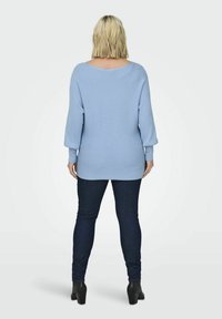 ONLY Carmakoma CARNEW ADALINE - Džemperis - blue bell