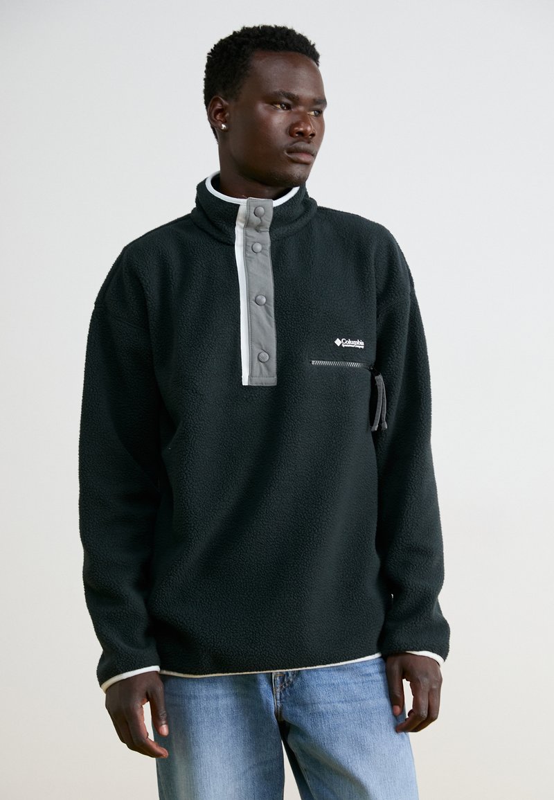 Columbia - HELVETIA II HALF SNAP - Fleece jumper - black, Enlarge