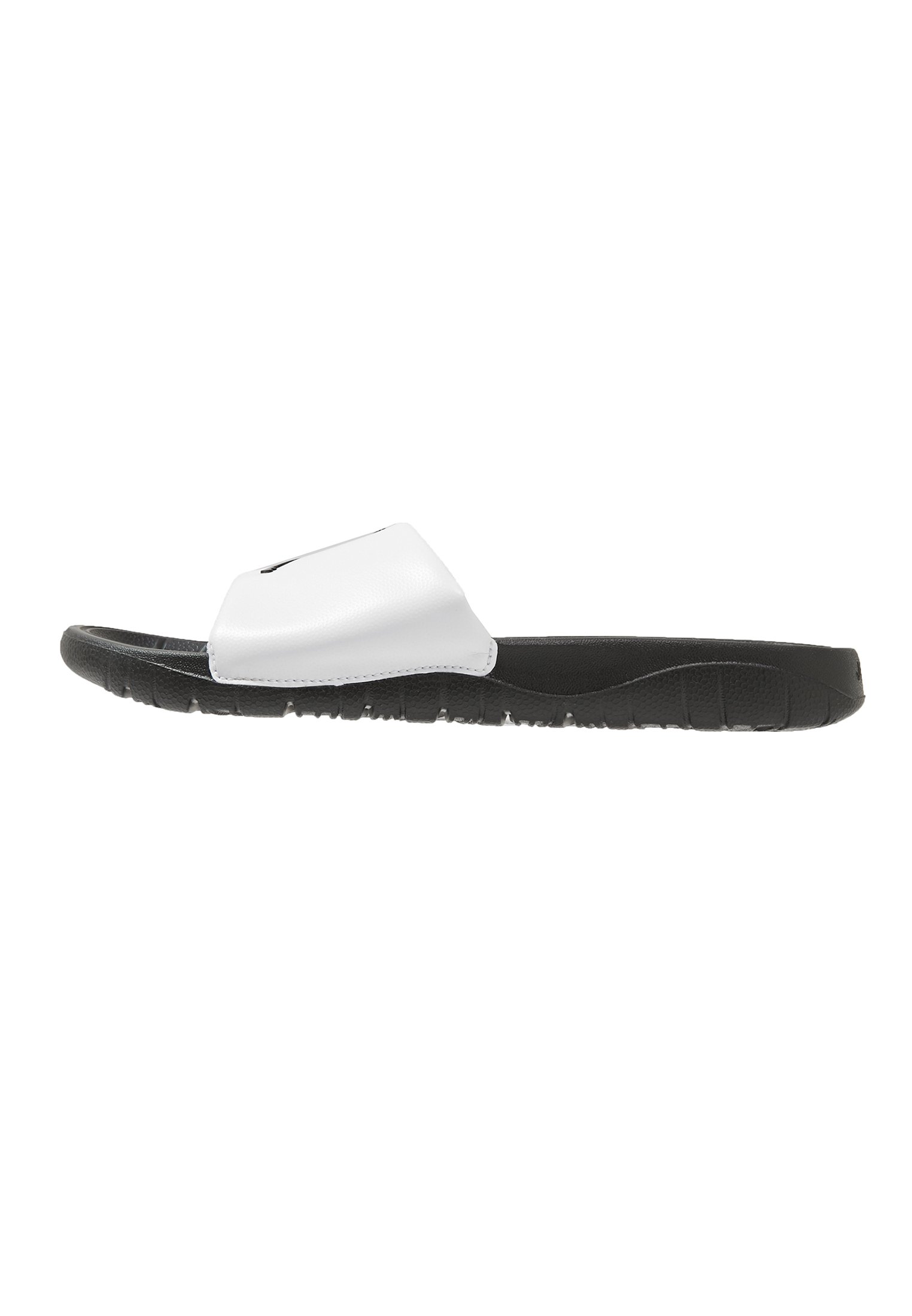 Jordan BREAK - Sandalias planas - white/black/blanco - Zalando.es