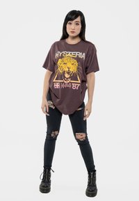 Paradiso Clothing Print T-shirt - brown
