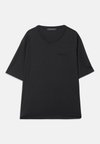 SHORT SLEEVE TEE - Βασικό μπλουζάκι - black