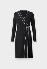 Rochie din jerseu - black/white