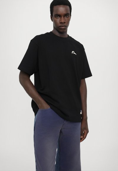 Evisu RONT PANEL - Džíny Relaxed Fit - denim