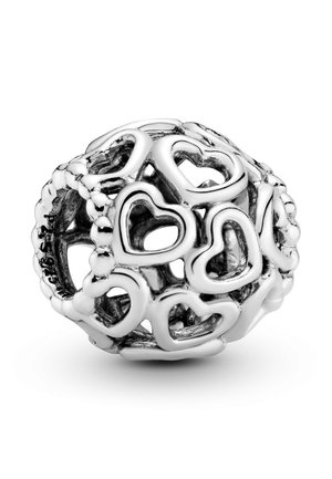 HEARTS - Charm - silver coloured