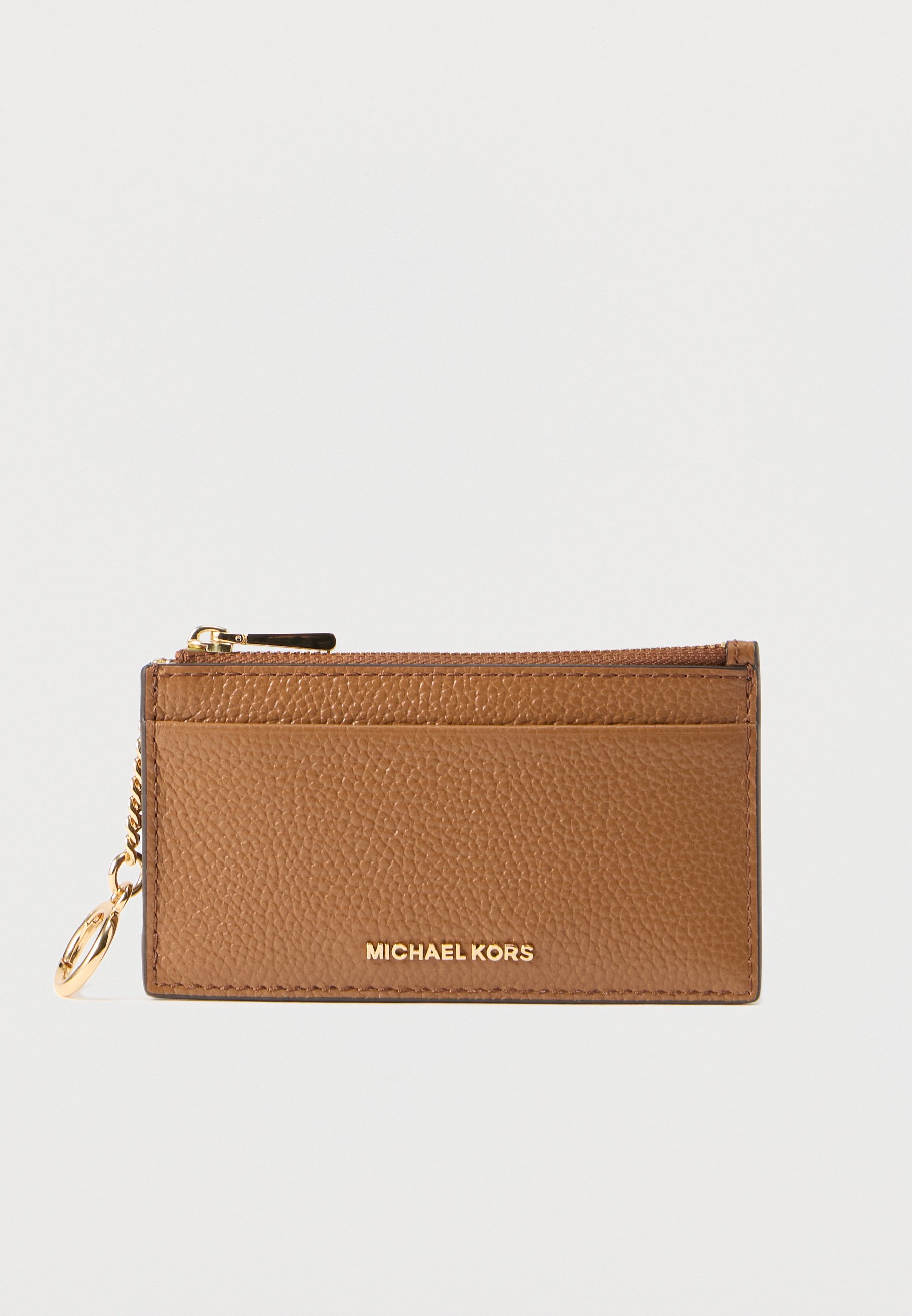 MICHAEL Michael Kors JET SET ZIP KEY CARD CASE - Wallet - brown