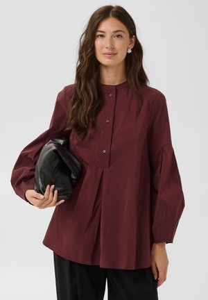 Culture, CUKIEA ANTOINETT TUNIC - Blouse - chocolate truffle