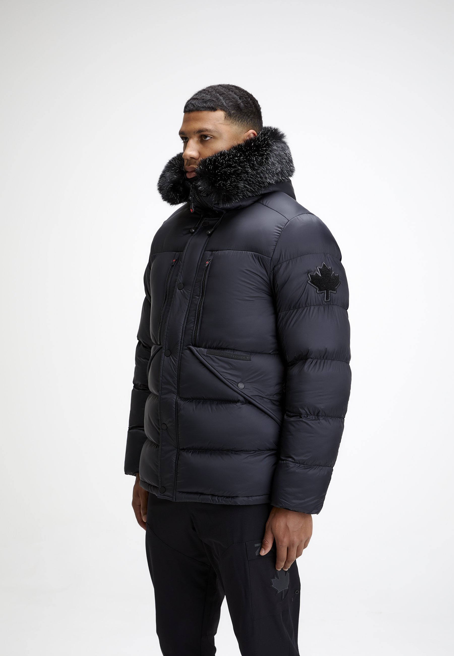 Alessandro Zavetti ZAVETTI CANADA EREMO PUFFER PARKA JACKET