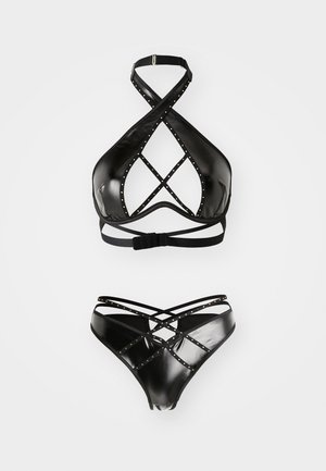 HARLOW FOLDOVER SET - Klasični kroj - black