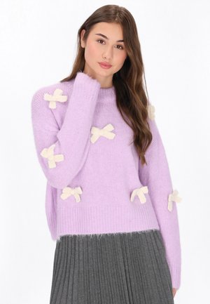 Strickpullover - lilac