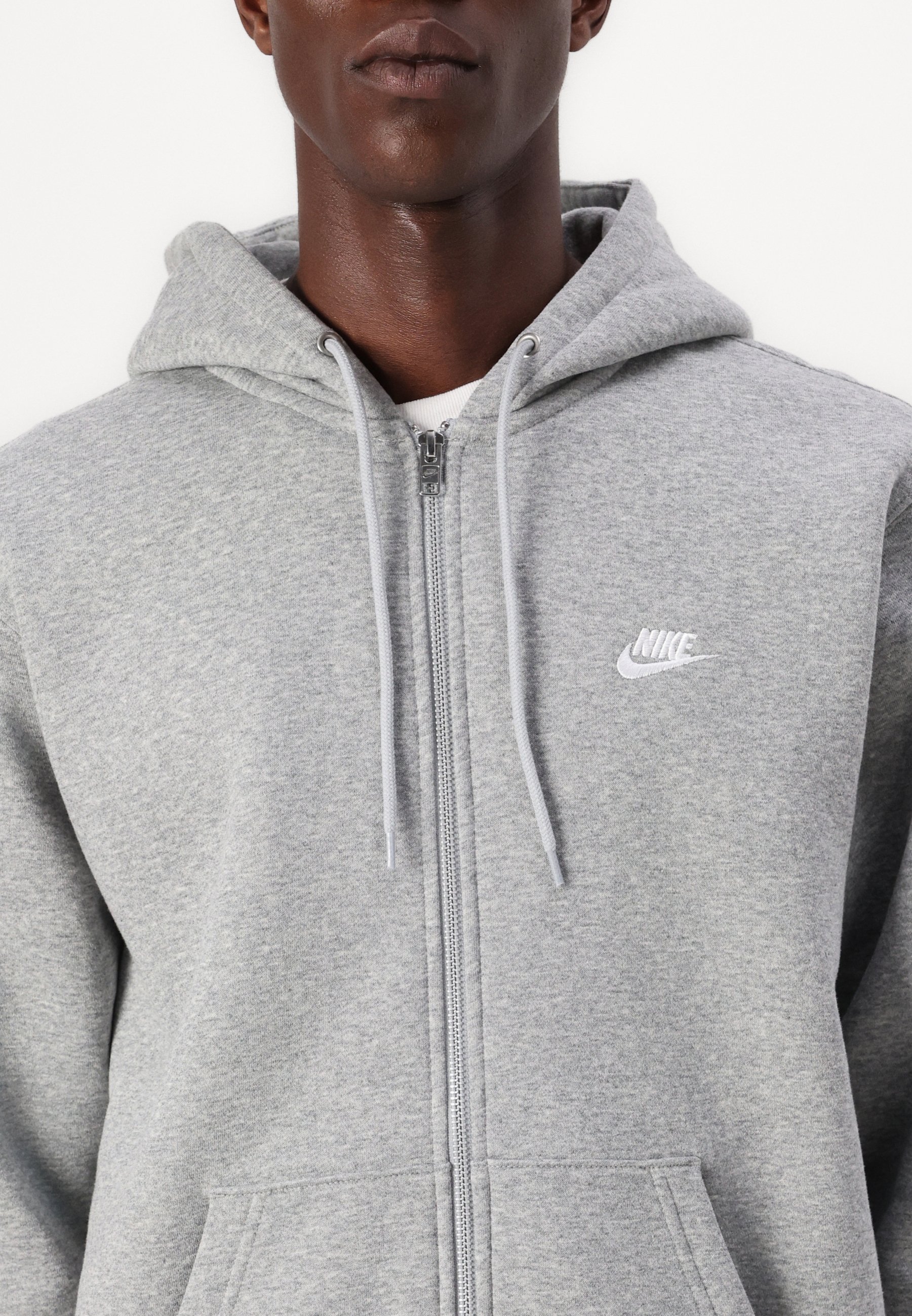 nike zip up hoodie cotton