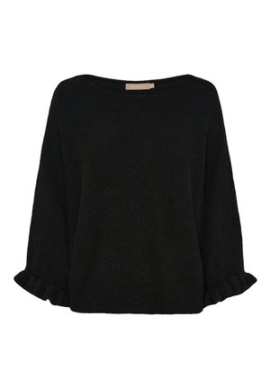 ELDERFLOWER  - Striktrøje - black