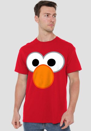 Print T-shirt - red