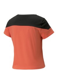 Puma AROUND THE BLOCK - Printtipaita - salmon black