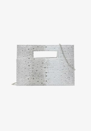 Tamaris AMALIA RHINESTONE - Clutch - silver coloured