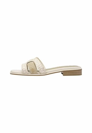 Mules - cream comb