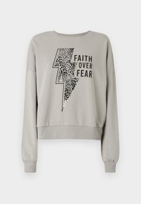 ONLRUNA O NECK BOX - Sweatshirt - ultimate grey